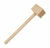 MARTILLO PARA CARNE DE MADERA 26CM - 502N/YY0357