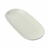 BANDEJA DE CERAMICA OVAL BLANCA 15.6X8CM - C5108
