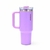 VASO TERMICO DE ACERO CON BOMBILLA LILA 1200CC SKORA - 37124