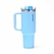 VASO TERMICO DE ACERO CON BOMBILLA CELESTE 1200CC SKORA - 37126