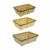 PANERA CUADRADA MIMBRE SET X3 - YW-5098