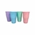 VASO PLASTICO ONDEADO 12CM X UNIDAD COLORES SURTIDOS - TV-0102