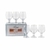 COPA DE VIDRIO PARA VINO TRANSPARENTE 330CC X6 UNIDADES EN CAJA - CA6073