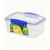 POTE HERMETICO RECTANGULAR 1000CC 15X8X11CM SISTEMA - 1600ZS