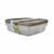 CONTENEDOR CUADRADO 2350CC SET X3 UNIDADES COLORES SURTIDOS - PO15A/PO-15