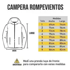 2x1 RIVER: ¡CAMPERA ROMPEVIENTOS + BUZO CANGURO DE REGALO! - comprar online