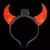 Vincha diablo led