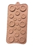 Molde chocolate botón