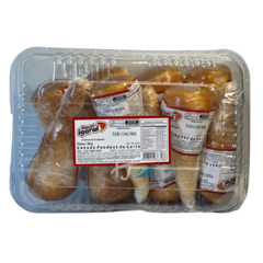 DOCE IGARAI CONE DE LEITE 60GR BANDEJA COM 10 UNIDADES