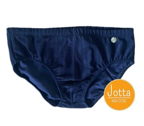 Sunga Preta Canelada (Slim) - comprar online