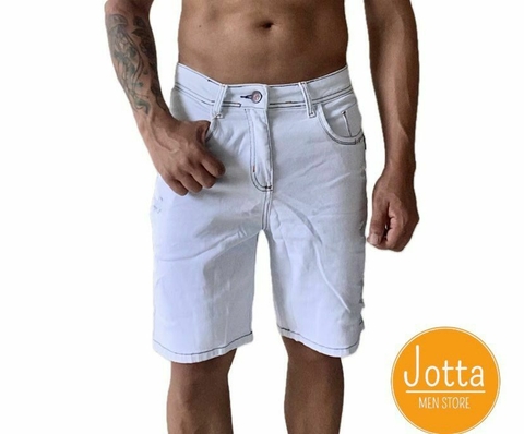 Bermuda Skinny Jeans (Lavagem clara) - comprar online