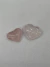 Corazon de cuarzo rosa