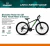 Bicicleta Pulse Quick Aro 29 Freio a Disco 21V Cambios Importados Preto Verde e Branco - comprar online