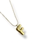 Collar con Letra tipo Chunky