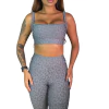 Top Corto Print Tiras - comprar en línea