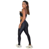 Conjunto Top Corto Cruzado & Legging Shine - comprar en línea