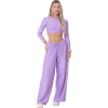 Conjunto Top Manga Larga & Palazzo Wide - comprar en línea