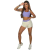 Conjunto Top Corto Alza Sanfonada & Short Duplo Suelto - comprar en línea