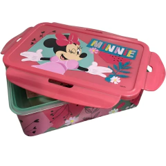 ✨ LONCHERA RECTANGULAR CON COMPARTIMENTOS DESMONTABLES MINNIE MOUSE ✨ - comprar online