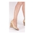 Anabela Plataforma Cunha Feminina - Classe Elegante
