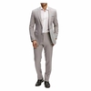 Terno Slim Poliviscose -Cinza Médio - comprar online
