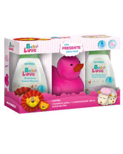 KITSUAVE NEUTROBEBE LOVE ROSASH240ML+COND220ML C/PRESENTE