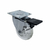 RODIZIO 2 GEL GIRATORIO C/ FREIO PLACA - A09921GF - AJAX