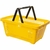CESTA MERCEARIA 13 LITROS 44X29X19 - KAORI - AMARELO - comprar online