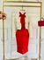 Saia Lapis Mulher Elegante vermelho - Lastacy