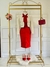 Saia Lapis Mulher Elegante vermelho - comprar online