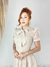 Vestido paete nude - loja online
