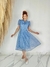 Vestido paete azul - comprar online