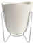 Maceta Tryas 26x30 Con Pie Metal - tienda online