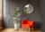 Imagen de Maceta Tryas 26x30 Con Pie Metal