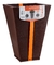 Maceta Zurich Piramidal 32x55 - comprar online