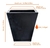 Maceta Zurich Piramidal 29x34 en internet