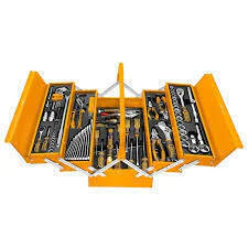 JUEGO DE HERRAMIENTAS 108PCS CON CAJA METALICA