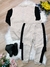Conjunto de Moletom Jaqueta e Calça Marfim e Preto (1737MF) - comprar online