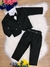 Terno Social Com Calça Preto Camisa Branca Gravata (3412PT) na internet