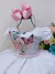 Vestido Infantil Jardim das Borboletas Encantado C/ Pérolas (1135BA) - loja online