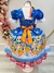 Vestido Infantil Junino Azul Colorido Festa Folia Premium (2364AZ) - comprar online