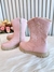 Bota infantil Boiadeira Texana Rosa Claro Com Zíper Luxo (3700RS)