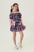Conjunto Infantil Junino Ciganinha Azul Escuro Xadrez Colorido (0999AL) - comprar online