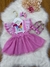 Romper Coelhinho da Páscoa Saia Com Glitter Super Luxo (1903RS) - comprar online