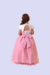 Vestido Infantil Off White Saia Rose C/ Renda e Broche Flor (4578RK) na internet