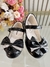 Sapatinho Preto Verniz Aplique de Lacinho Com Strass Luxo (0415PT) - comprar online
