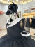 Vestido Fantasia Infantil Preto Wandinha Addams Festas - Mundo da Marie