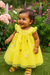 Vestido Infantil Bebê Amarelo Jardim Encantado C/ Renda Luxo (4547AE) - comprar online