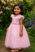 Vestido Infantil Princesas Jardim Encantado Rosa Super Luxo (0290RS) - comprar online