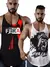 Kit 02 Regata Masculina Cavada Musculação - comprar online